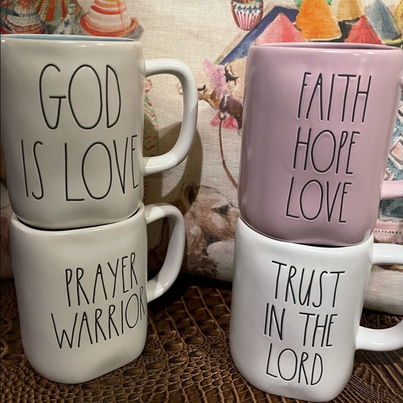 Religious Mug Set by Rae Dunn / 4